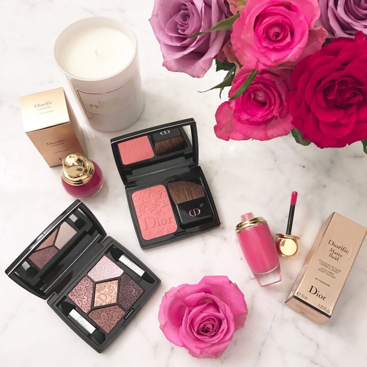 Alexandra Lapp wearing Dior Cosmetics