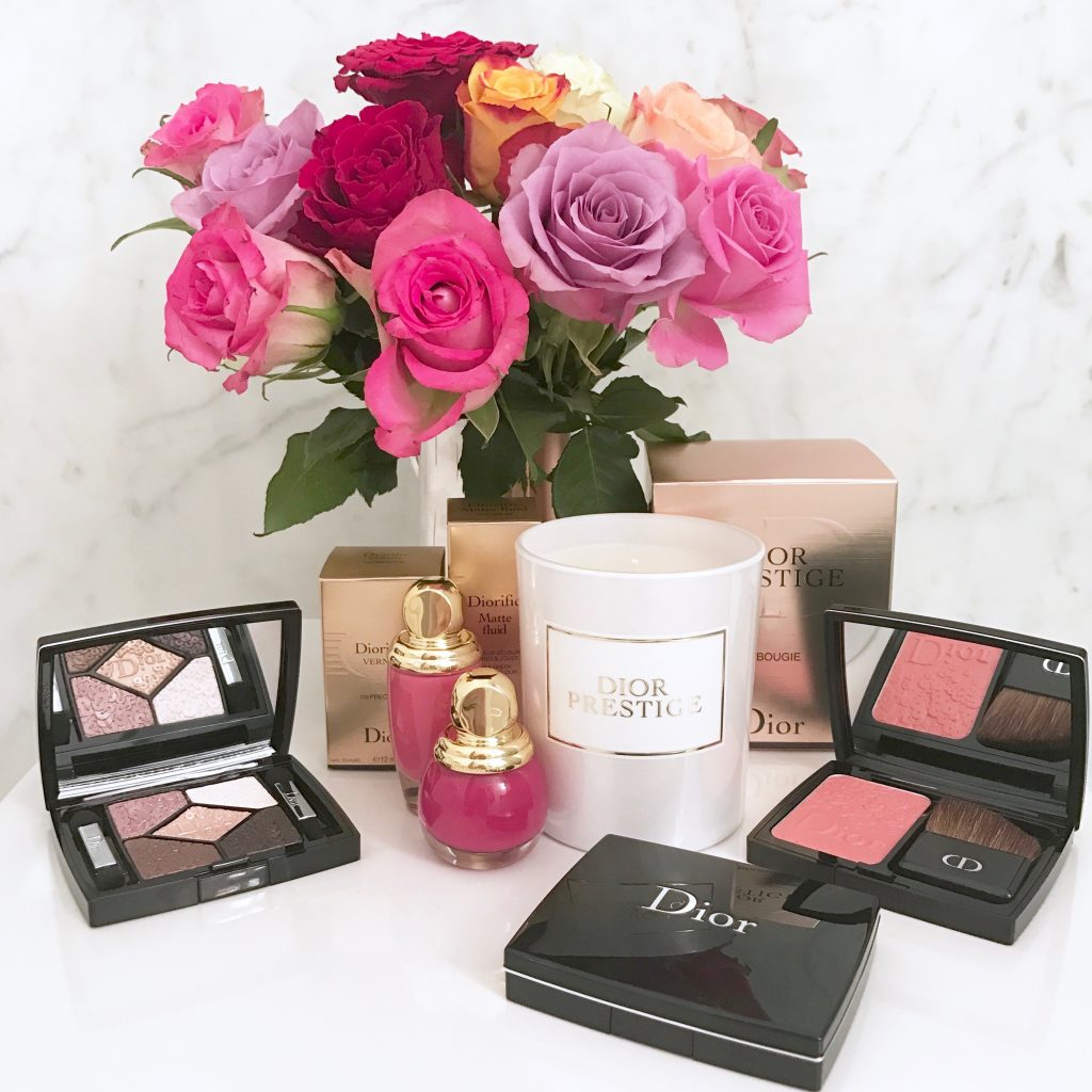 Alexandra Lapp wearing Dior Cosmetics