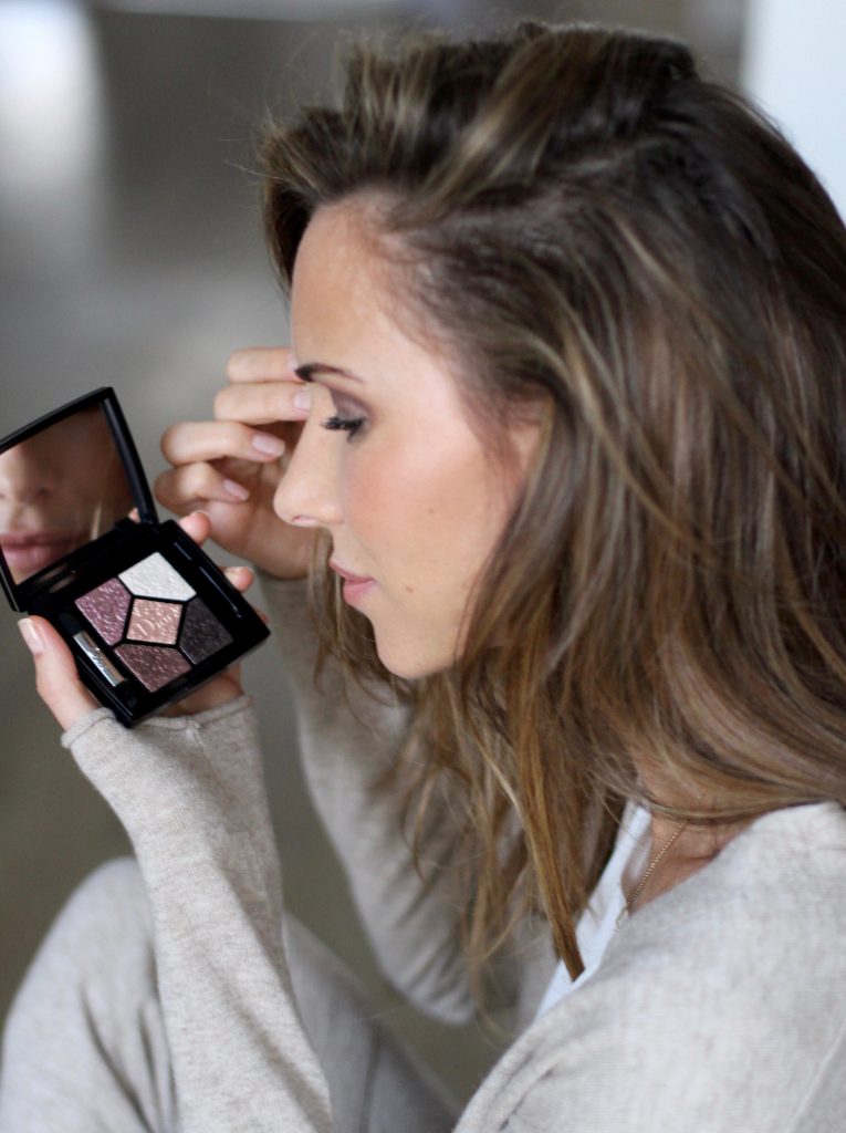 Alexandra Lapp wearing Dior Cosmetics