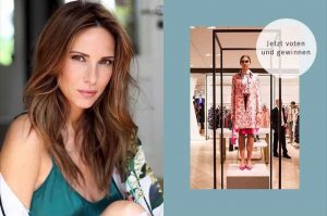 Model and Blogger Alexandra Lapp visiting the Breuninger Pre-Opening Women's Premium World and presenting her Blogger's choice on July 20th in Düsseldorf.