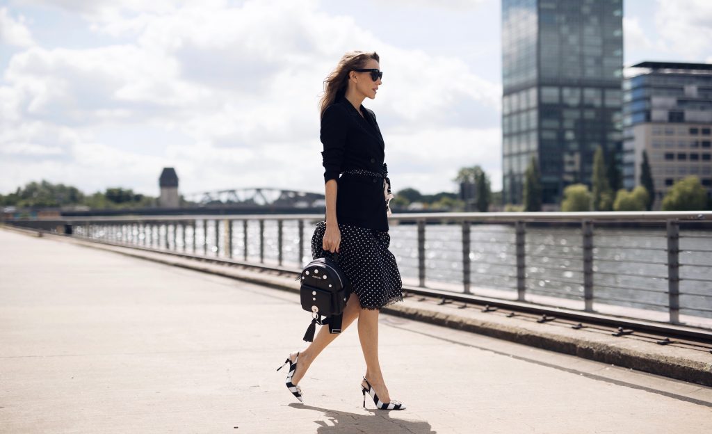 BERLIN, GERMANY - JULY 04: Alexandra Lapp poses at the Marc Cain street style shooting during Mercedes-Benz Fashion Week Berlin Spring/Summer 2018 on July 4, 2017 in Berlin, Germany. (Photo by Brian Dowling/Getty Images for Marc Cain) *** Local Caption *** Alexandra Lapp Processed with VSCO with a5 preset