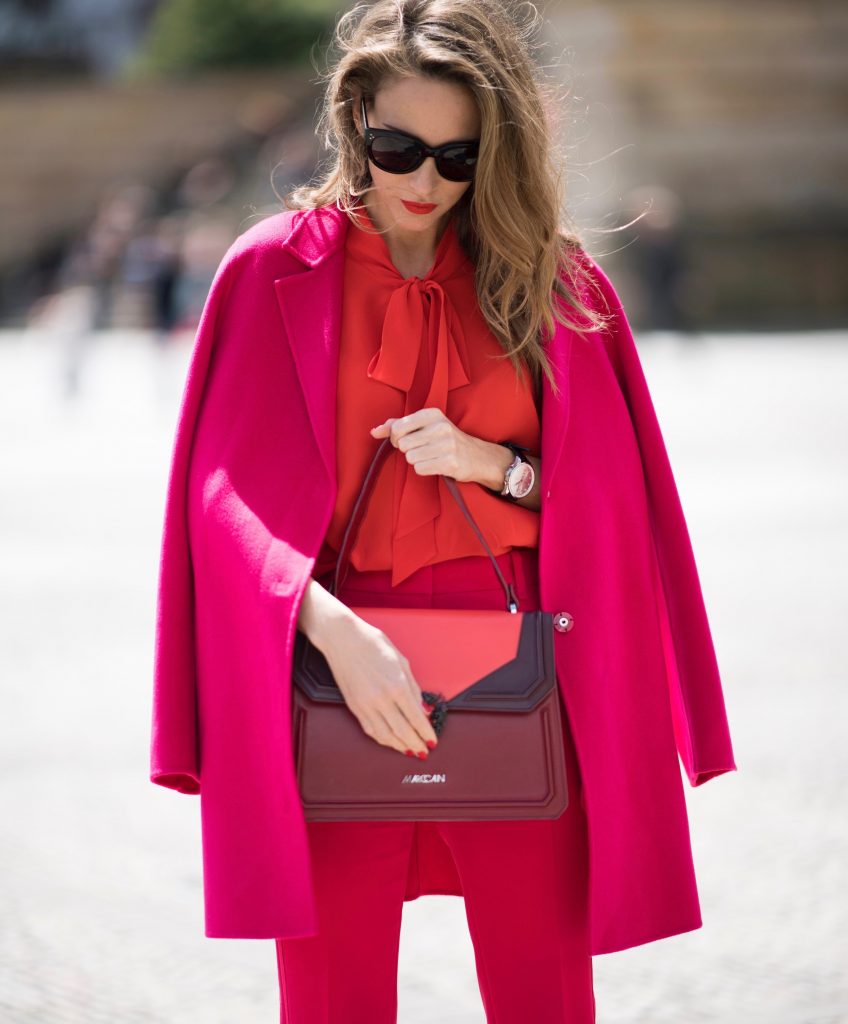 BERLIN, GERMANY - JULY 04: Alexandra Lapp seen wearing a outfit from Marc Cain in the streets of Berlin befoe the Marc Cain Fashion Show Summer/Spring 2018 on July 4, 2017 in Berlin, Germany. (Photo by Timur Emek/Getty Images for Marc Cain) *** Local Caption *** Alexandra Lapp