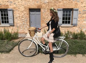 Alexandra Lapp exploring Grasse in France with Chanel for the new fragrance Gabrielle Chanel. GRASSE, FRANCE; September 2017