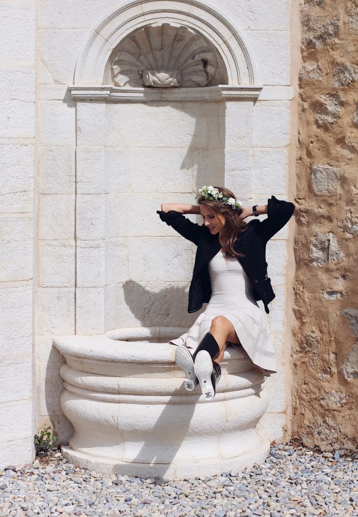 Alexandra Lapp exploring Grasse in France with Chanel for the new fragrance Gabrielle Chanel. GRASSE, FRANCE; September 2017