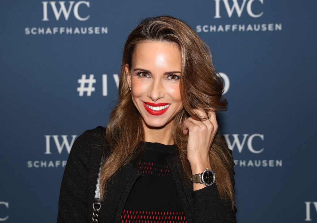 GENEVA, SWITZERLAND - JANUARY 15: 150 YEARS OF IWC SCHAFFHAUSEN, Alexandra Lapp at the IWC booth during the Maison's launch of its Jubilee Collection at the Salon International de la Haute Horlogerie (SIHH) on January 15, 2018 in Geneva, Switzerland. #IWC150 (Photo by Harold Cunningham/Getty Images for IWC)