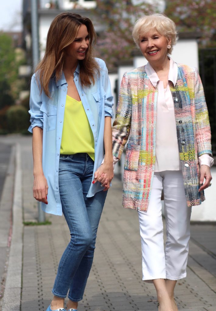 Babor Family, Mother & Daughter, Mother's Day, Babor, Babor Love Mother's Day | Alexandra Lapp, Mother and Daughter, enjoying Mother's Day in Düsseldorf, Germany.