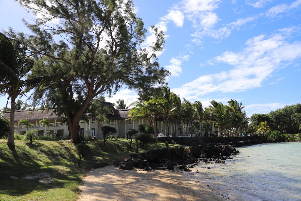 Alexandra Lapp during her Mauritius holidays at Lux Grand Gaube, May 2018.