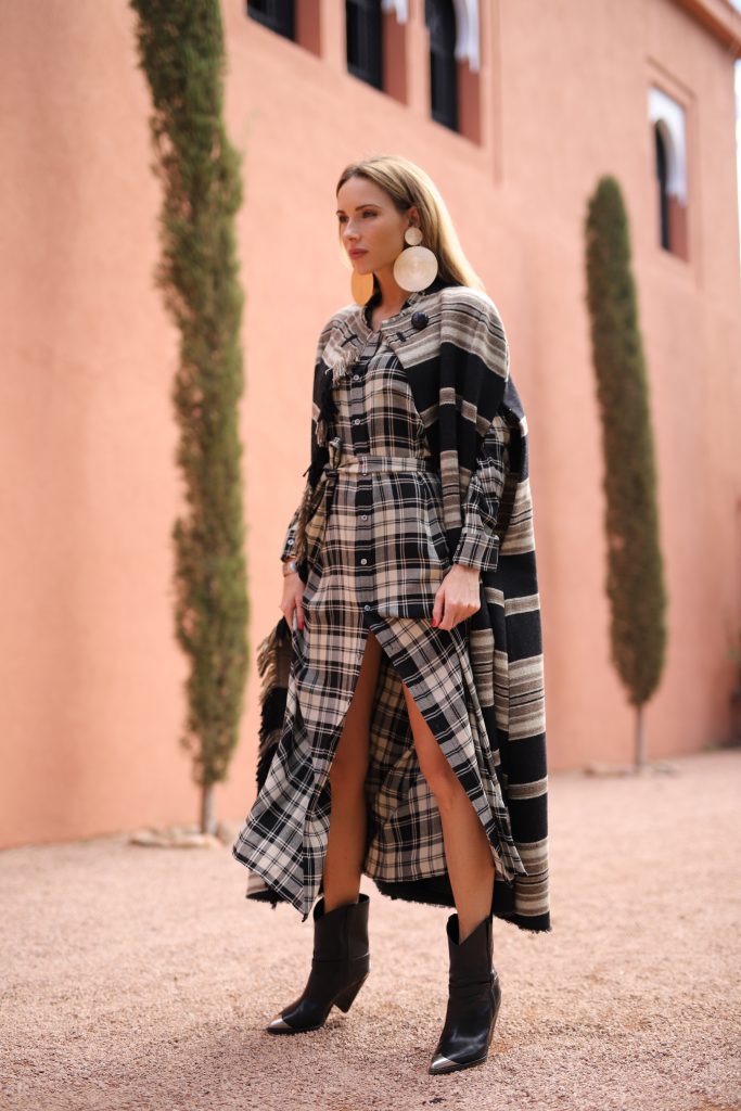 Alexandra Lapp at La Mamounia on November 27, 2018 in Marrakech, Morocco.
