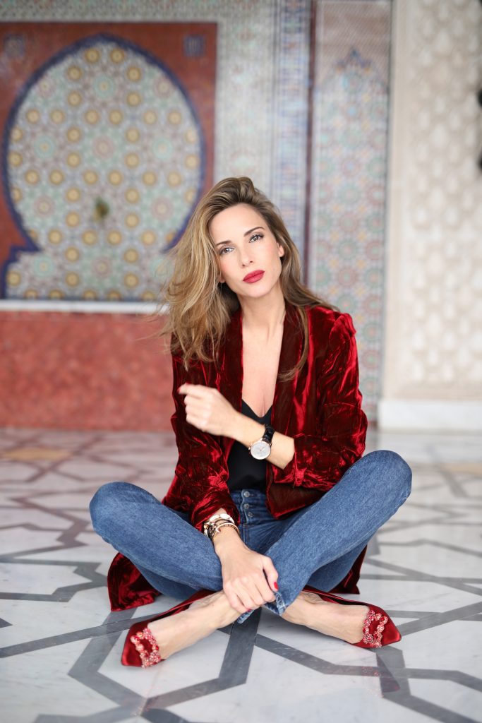 Alexandra Lapp at La Mamounia on November 27, 2018 in Marrakech, Morocco.