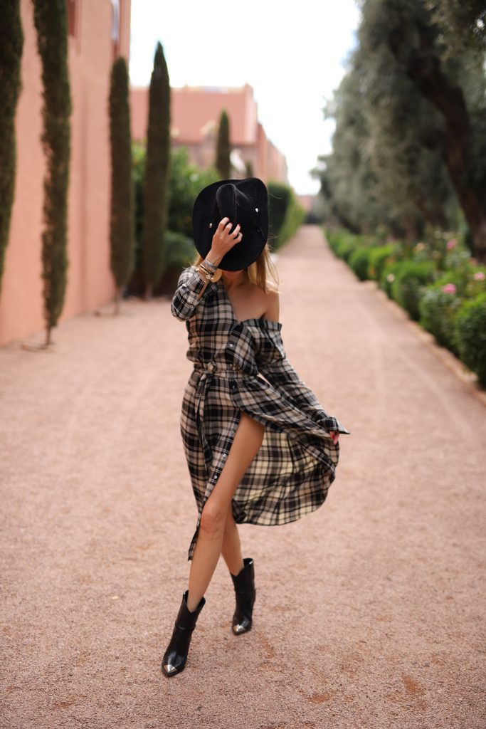 Alexandra Lapp at La Mamounia on November 27, 2018 in Marrakech, Morocco.
