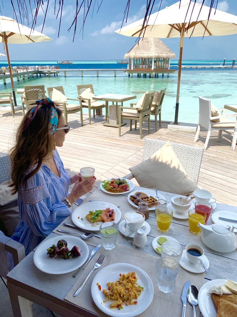 Alexandra Lapp enjoying a perfect time out in paradise, organized by One Luxury at the Hideaway Maldives Beach Resort & Spa