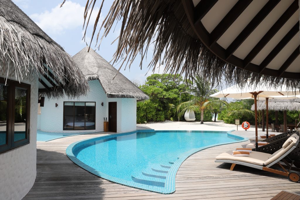 Alexandra Lapp enjoying a perfect time out in paradise, organized by One Luxury at the Hideaway Maldives Beach Resort & Spa