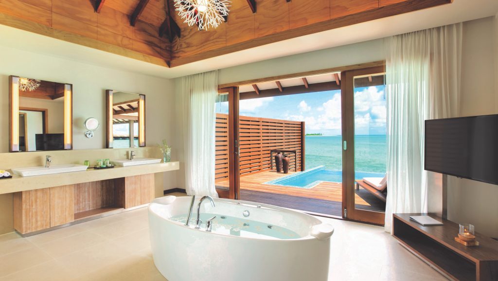 Alexandra Lapp enjoying a perfect time out in paradise, organized by One Luxury at the Hideaway Maldives Beach Resort & Spa