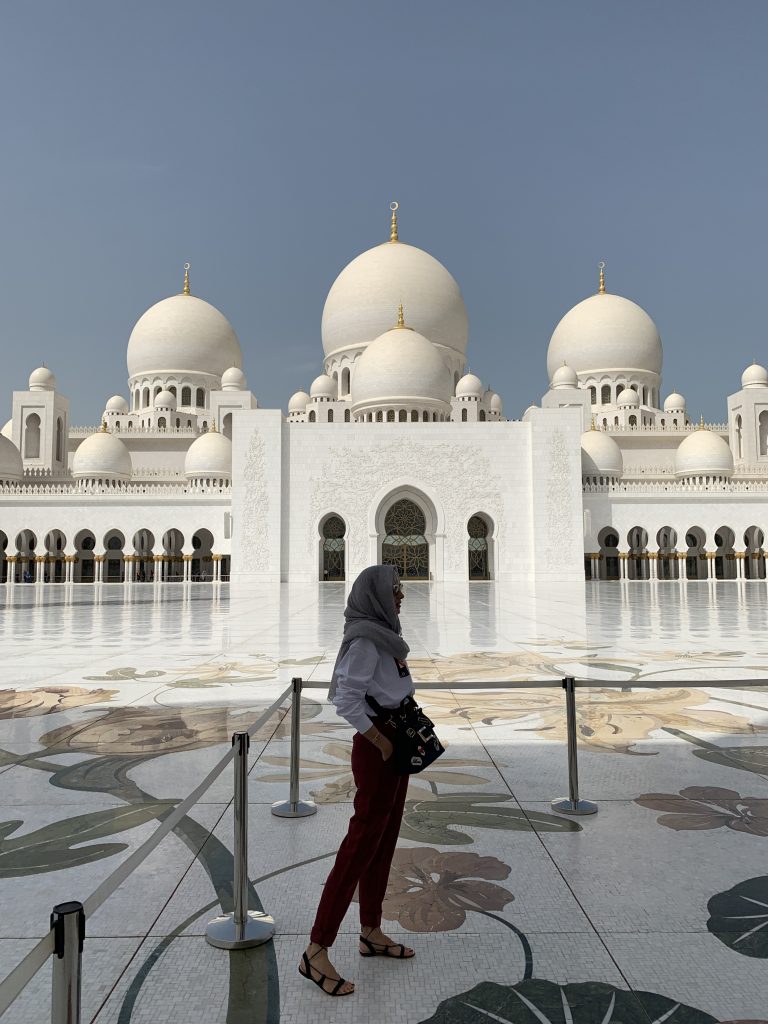 Alexandra Lapp enjoying a perfect time-out by One Luxury travel agency at the St. Regis in Abu Dhabi