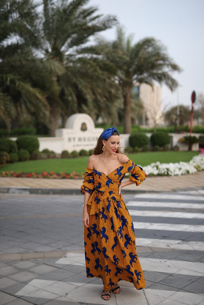 Alexandra Lapp enjoying a perfect time-out by One Luxury travel agency at the St. Regis in Abu Dhabi