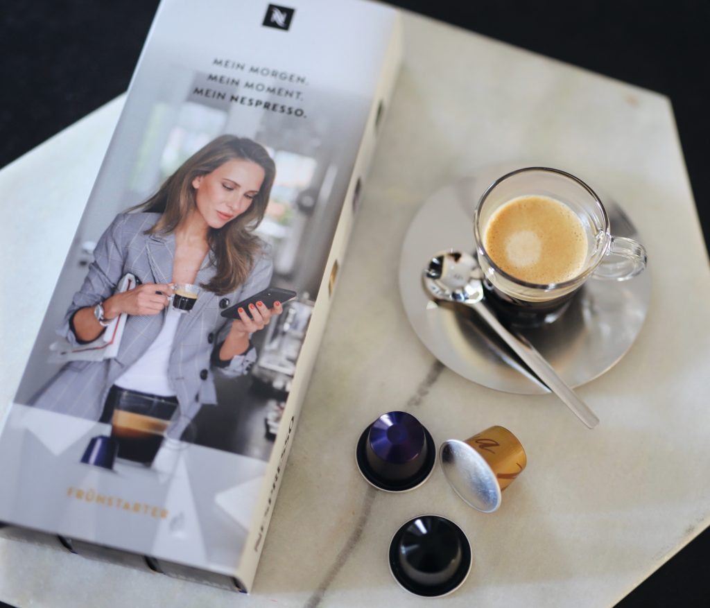 Alexandra Lapp and her Nespresso Morning Experience #MeinNespressoMorgen