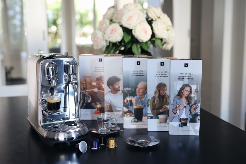 Alexandra Lapp and her Nespresso Morning Experience #MeinNespressoMorgen