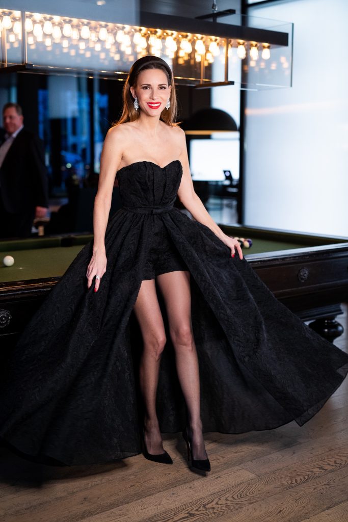 BADEN-BADEN, GERMANY - NOVEMBER 21: Alexandra Lapp attends the 71st Bambi Awards at Festspielhaus Baden-Baden on November 21, 2019 in Baden-Baden, Germany wearing Dior gown and Harry Winston jewelry. (Photo by Andreas Rentz/Getty Images)