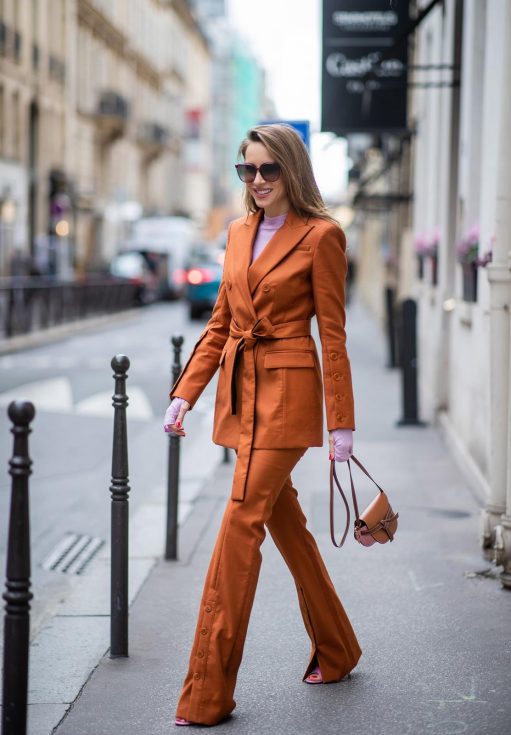 Alexandra Lapp, Altuzarra, Rejina Pyo, Net Sustain, Loewe, Fendi, Net-A-Porter, PFW, Paris Fashion Week, PFW2020, suit