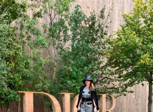 Paris, France: Alexandra Lapp is seen attending the DIOR SPRING-SUMMER 2020 Collection ready-to-wear fashion show in Paris, France during PFW 2019