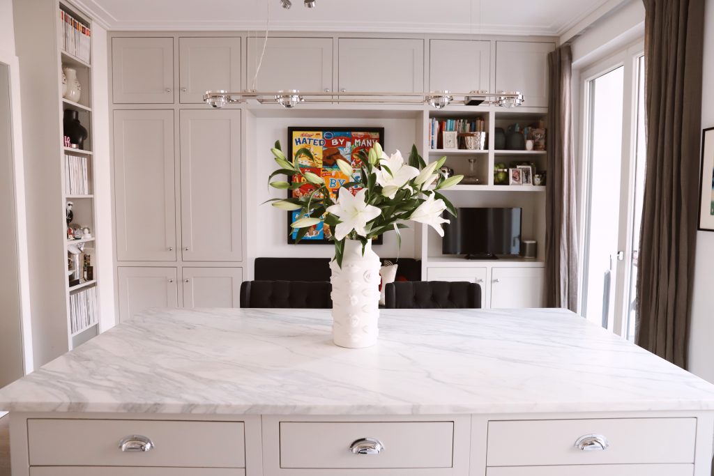 Alexandra Lapp, Naturstein Meyer, Kitchen, Inerior, Countertop, Marble, Carrara, Calacatta, Cooking, Design Alexandra Lapp is upgrading her kitchen surfaces with Naturstein Meyer