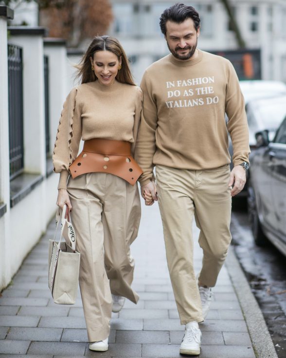 Breuninger, Couple Looks, Alexandra Lapp, Daniel Kozniewski, Chloe, Loewe, Chas, Closed, Veja