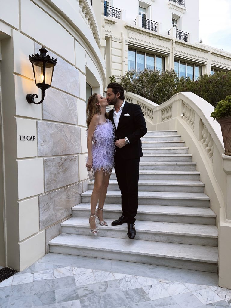 Alexandra Lapp spends her summer vacation at the iconic Grand Hotel du Cap-Ferrat at the French Riviera.