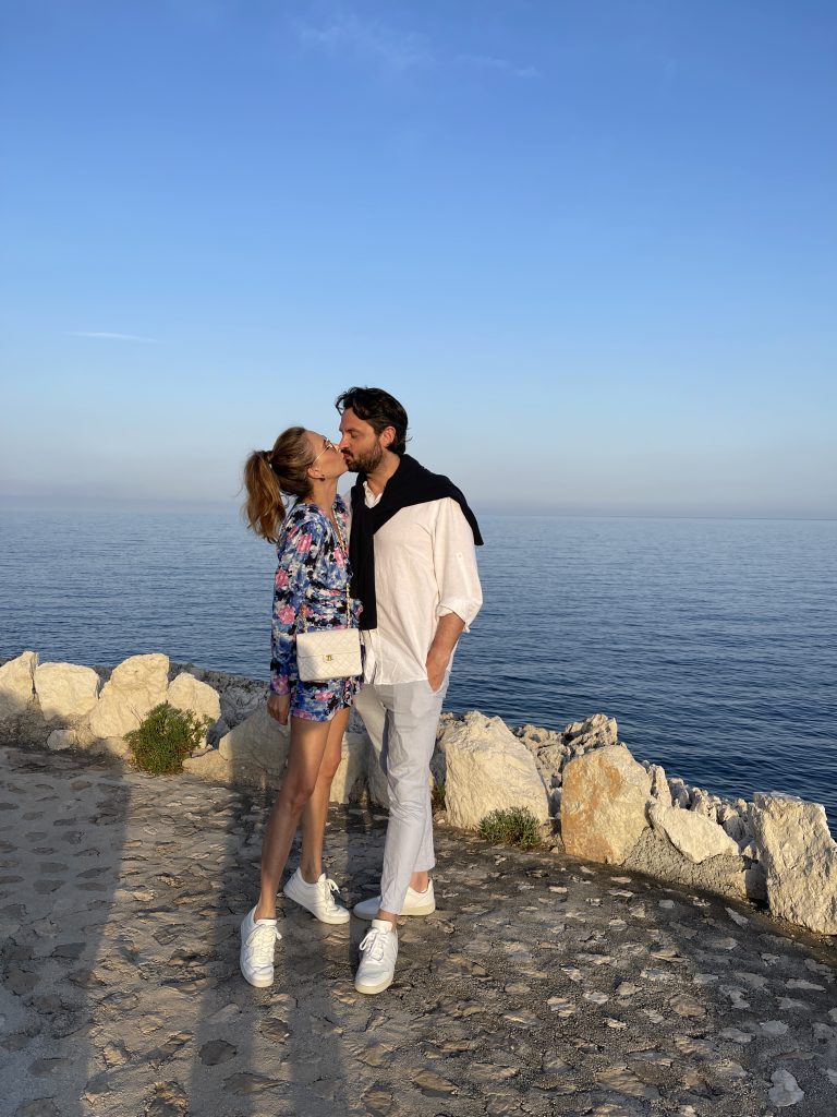 Alexandra Lapp spends her summer vacation at the iconic Grand Hotel du Cap-Ferrat at the French Riviera.