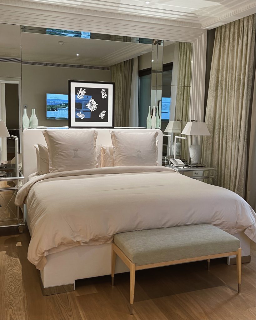 Alexandra Lapp spends her summer vacation at the iconic Grand Hotel du Cap-Ferrat at the French Riviera.