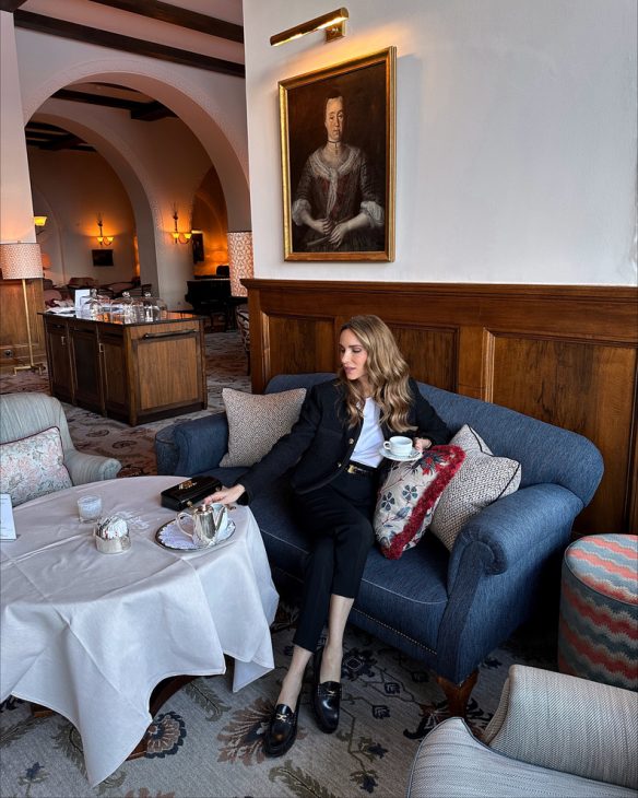 Alexandra Lapp spends a weekend get-away in beautiful St. Moritz, Switzerland.