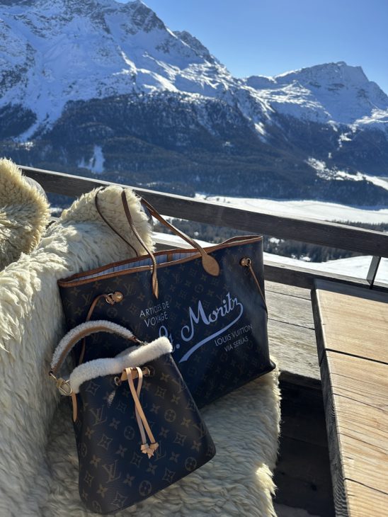Alexandra Lapp spends a weekend get-away in beautiful St. Moritz, Switzerland.