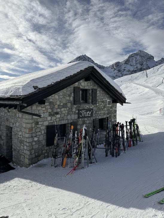 Alexandra Lapp spends a weekend get-away in beautiful St. Moritz, Switzerland.