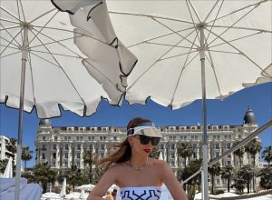 Alexandra Lapp enjoys an amazing time at the reborn icon of the riviera The Carlton Cannes which re-opened its doors after the most extensive renovation since its opening.