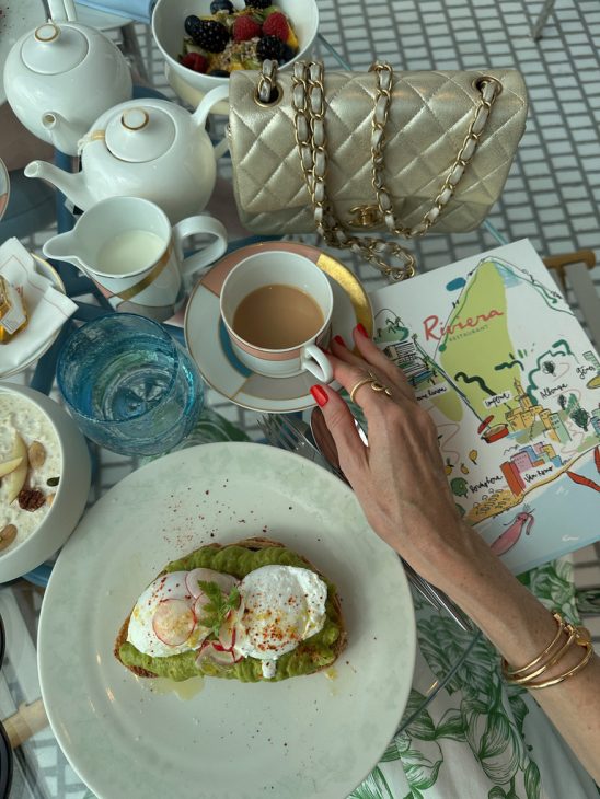 Alexandra Lapp stays at The Maybourne Riviera Hotel, overlooking beautiful Monaco.