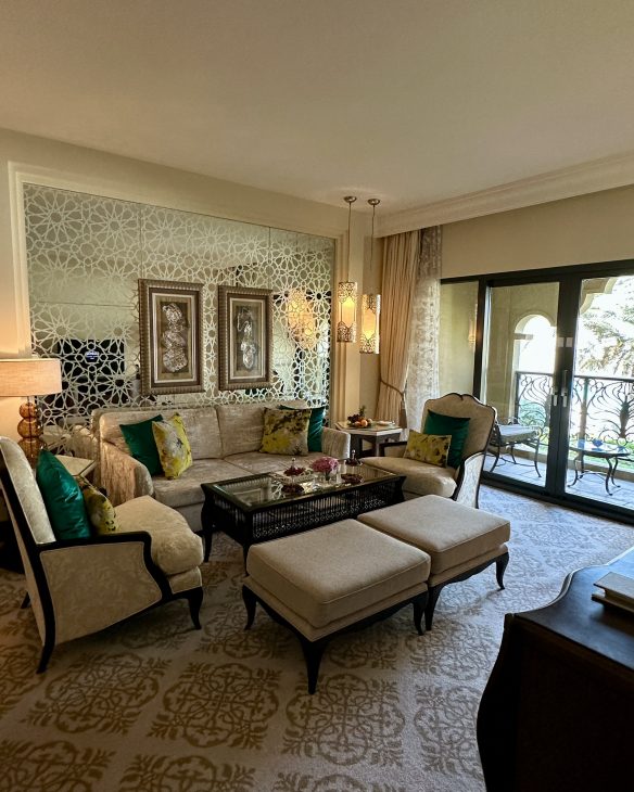Alexandra Lapp spends an extraordinary six day vacation experience at the legendary beachfront oasis the One&Only Royal Mirage Dubai.