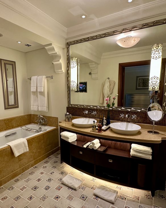 Alexandra Lapp spends an extraordinary six day vacation experience at the legendary beachfront oasis the One&Only Royal Mirage Dubai.