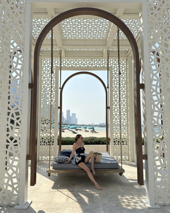 Alexandra Lapp spends an extraordinary six day vacation experience at the legendary beachfront oasis the One&Only Royal Mirage Dubai.