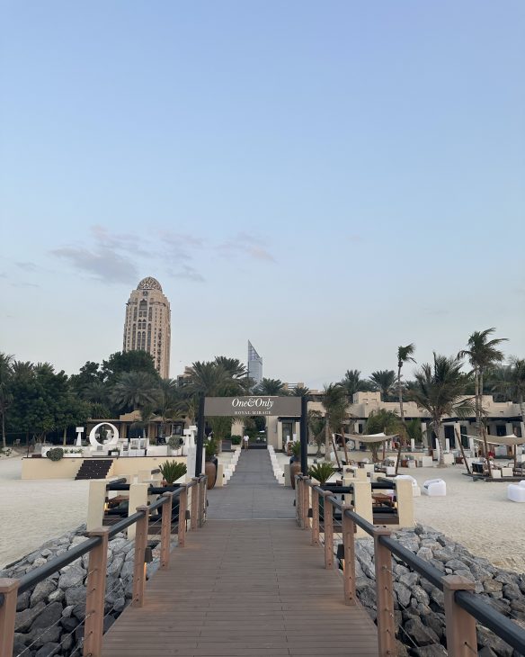 Alexandra Lapp spends an extraordinary six day vacation experience at the legendary beachfront oasis the One&Only Royal Mirage Dubai.