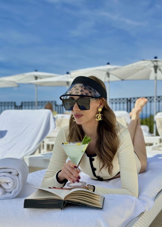 Alexandra Lapp enjoys her holidays at the wonderful Grand-Hôtel du Cap-Ferrat, a Four Seasons Hotel at the French Riviera.