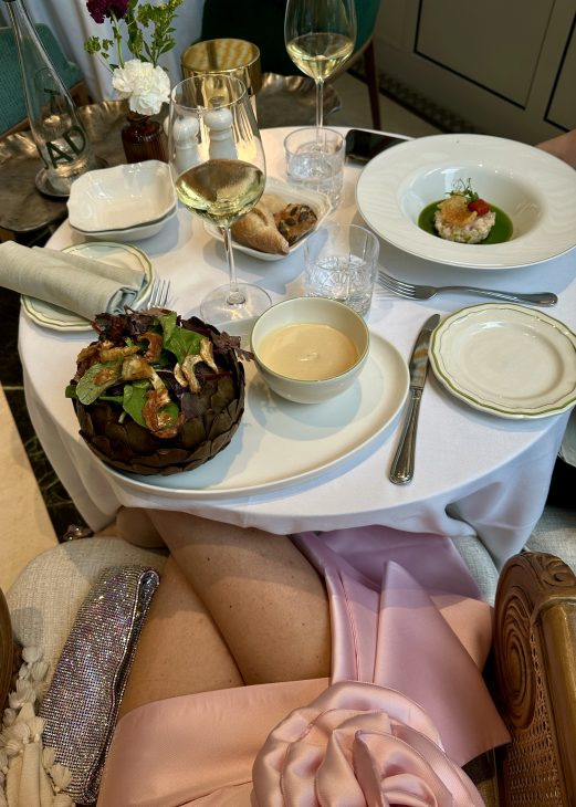 Alexandra Lapp enjoys here vacation at the iconic Carlton Cannes, a place at the French Riviera, where history and luxury intertwine seamlessly.