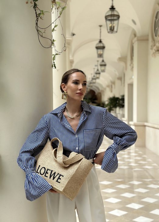 Alexandra Lapp enjoys here vacation at the iconic Carlton Cannes, a place at the French Riviera, where history and luxury intertwine seamlessly.