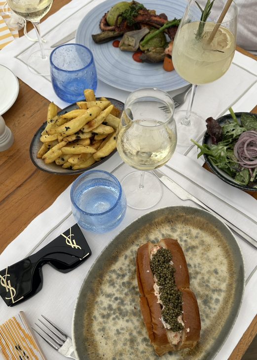 Alexandra Lapp enjoys here vacation at the iconic Carlton Cannes, a place at the French Riviera, where history and luxury intertwine seamlessly.