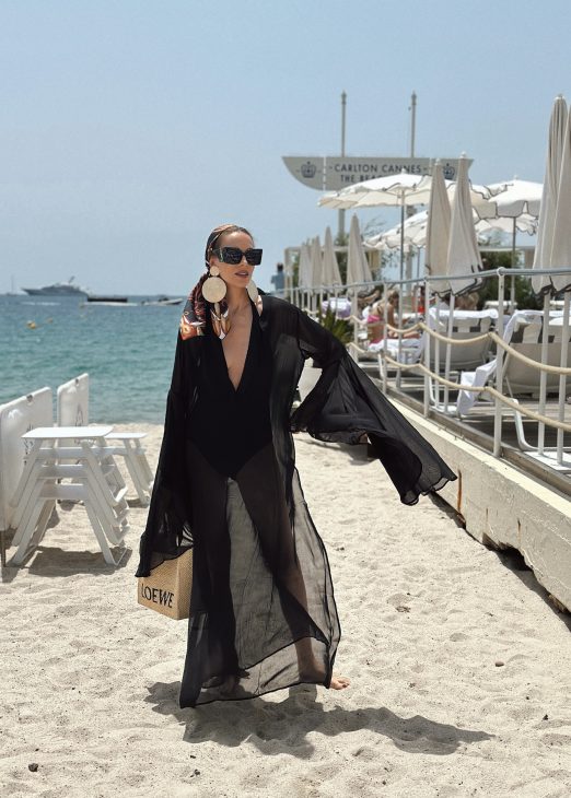 Alexandra Lapp enjoys here vacation at the iconic Carlton Cannes, a place at the French Riviera, where history and luxury intertwine seamlessly.