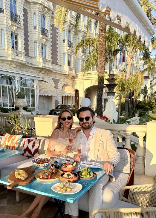 Alexandra Lapp enjoys here vacation at the iconic Carlton Cannes, a place at the French Riviera, where history and luxury intertwine seamlessly.
