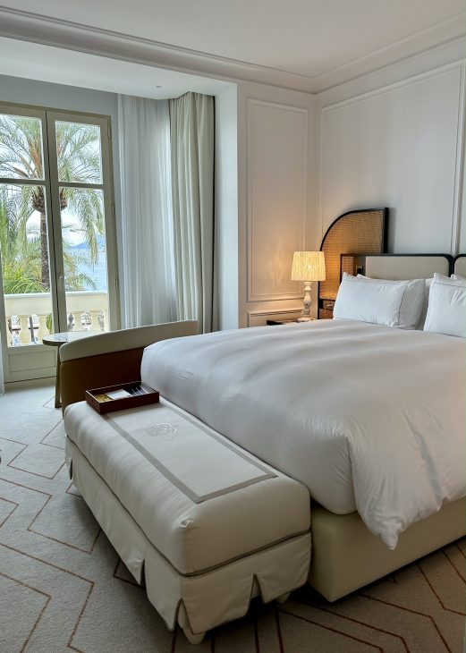 Alexandra Lapp enjoys here vacation at the iconic Carlton Cannes, a place at the French Riviera, where history and luxury intertwine seamlessly.