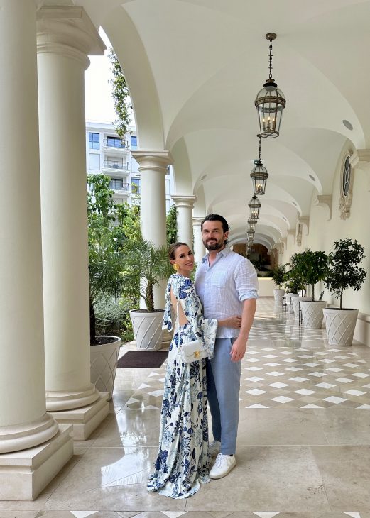 Alexandra Lapp enjoys here vacation at the iconic Carlton Cannes, a place at the French Riviera, where history and luxury intertwine seamlessly.