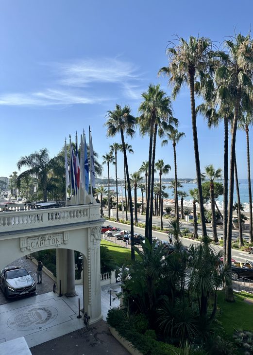 Alexandra Lapp enjoys here vacation at the iconic Carlton Cannes, a place at the French Riviera, where history and luxury intertwine seamlessly.