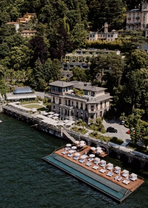 Alexandra Lapp enjoys her vacation at the beautiful Mandarin Oriental Lago di Como hotel at one of Italy’s most iconic lakes.