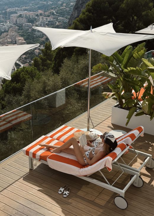 Alexandra Lapp, The Maybourne Riviera, Monaco, Monte Carlo, Cote D Azure Alexandra Lapp returns to The Maybourne Riviera, a hotel perched high above the Mediterranean in Roquebrune-Cap-Martin and overlooking the sparkling lights of Monte-Carlo, it is a retreat where architecture, design, and nature exist in perfect harmony, suspended between horizon and sea.